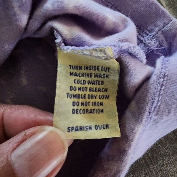 Nashville Grand Ole Opry Womens Graphic Print Tie Dye Small 100% Cotton Purple - Picture 7 of 10